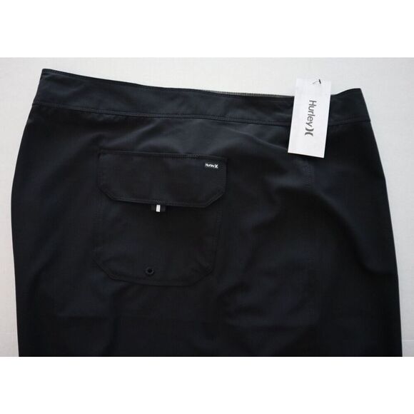 Hurley Men's Big & Tall Sz 52 Black Phantom One and Only 7" Boardshorts - Picture 4 of 7
